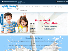 Tablet Screenshot of milkvalley.com